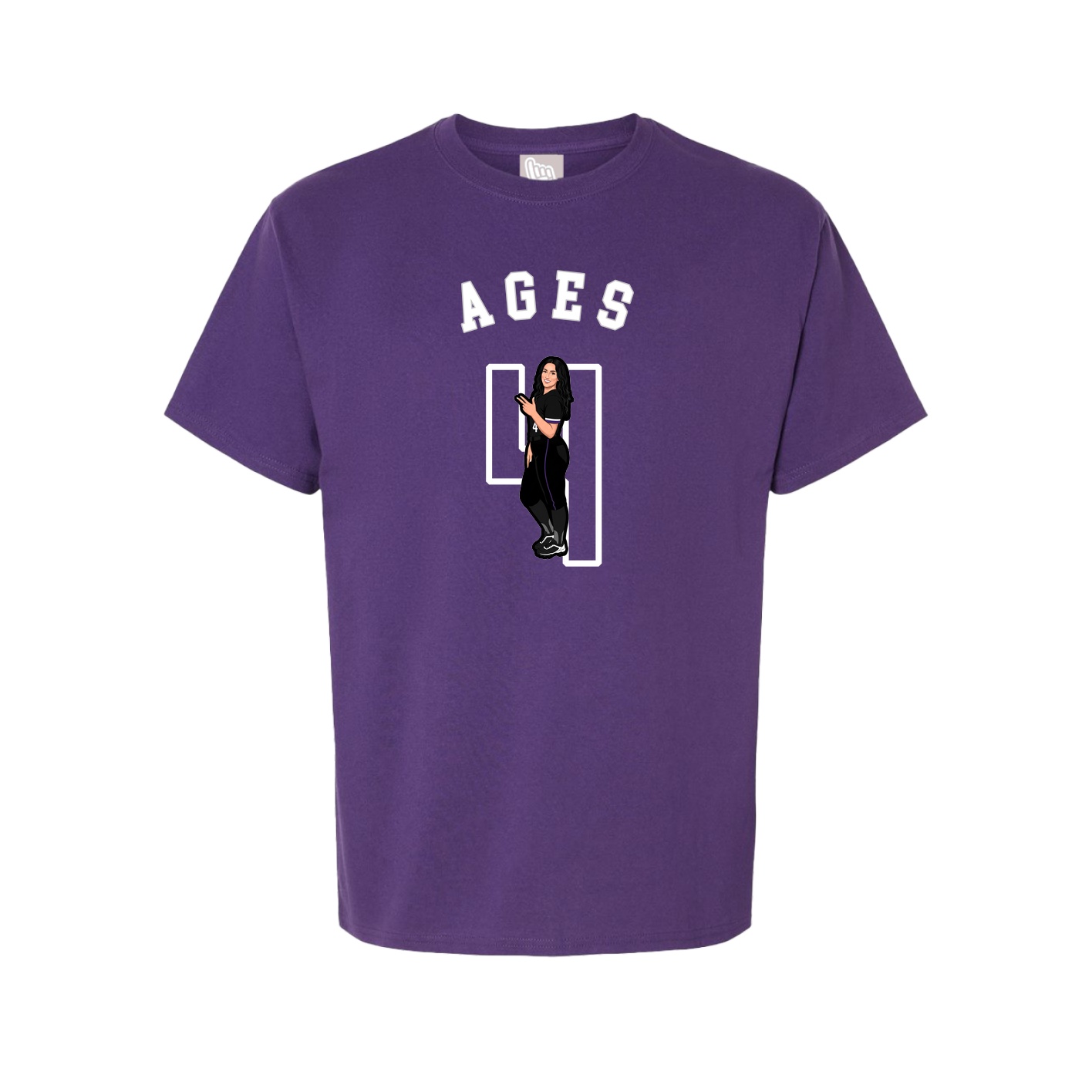 Tee — Shirsey Arch in Purple