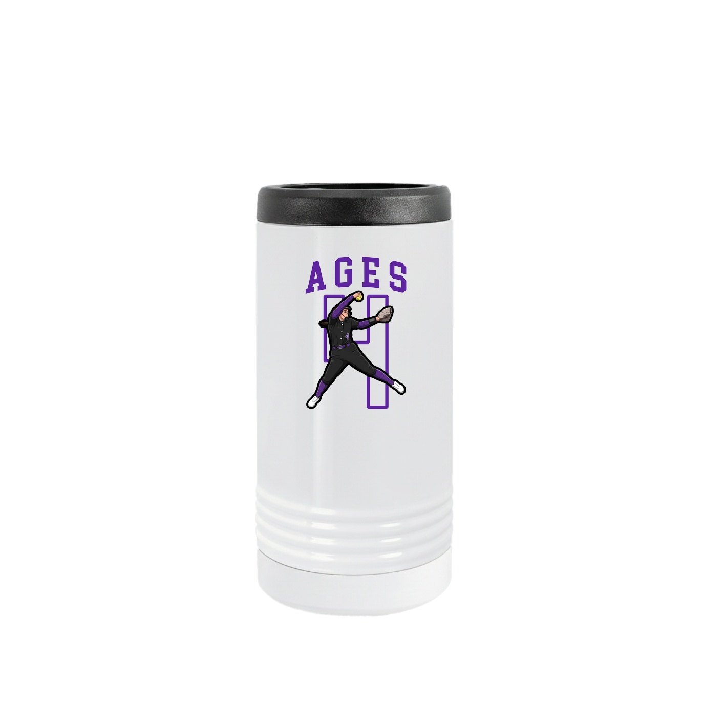 Slim Beverage Holder — Shirsey in White