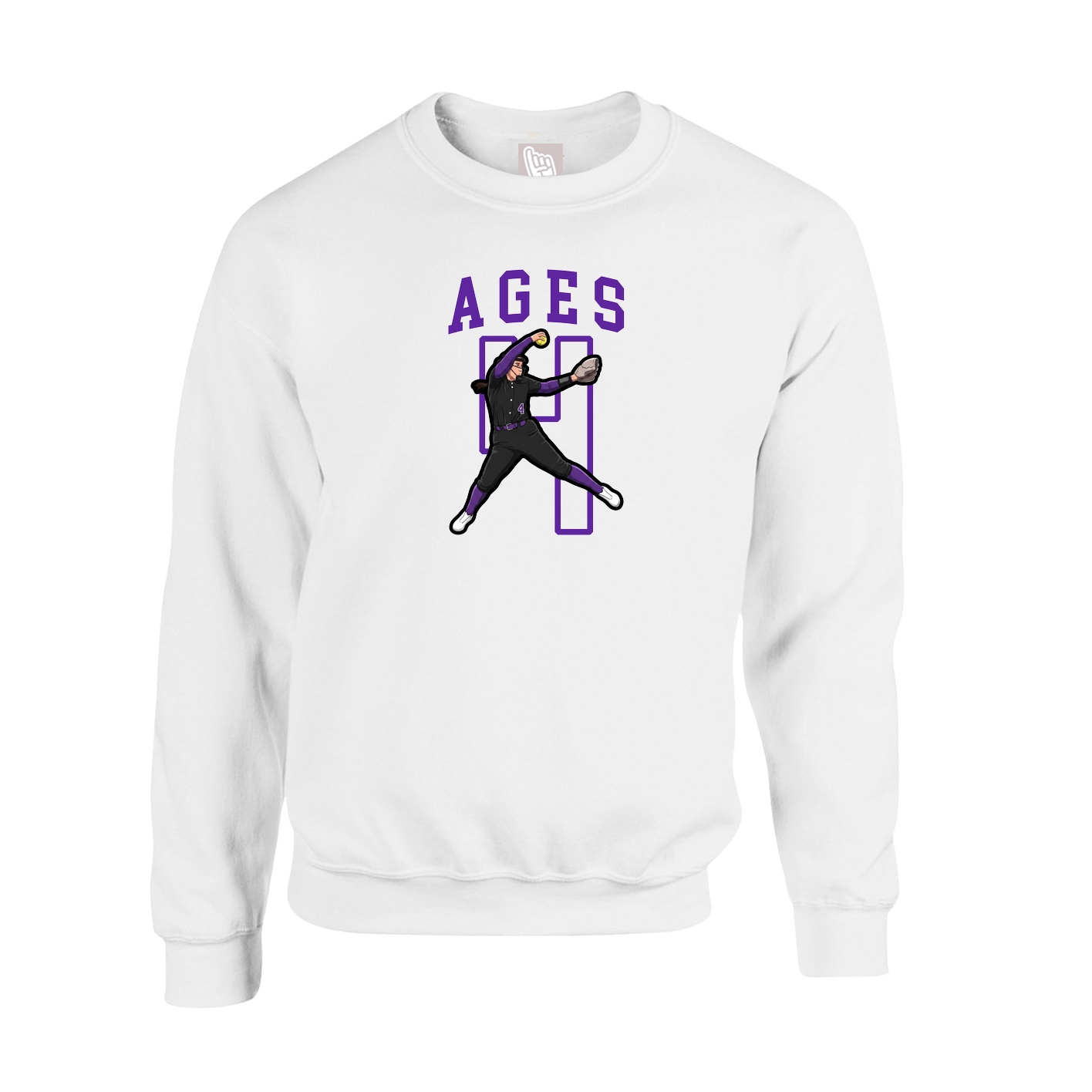Fleece Crew — Shirsey in White