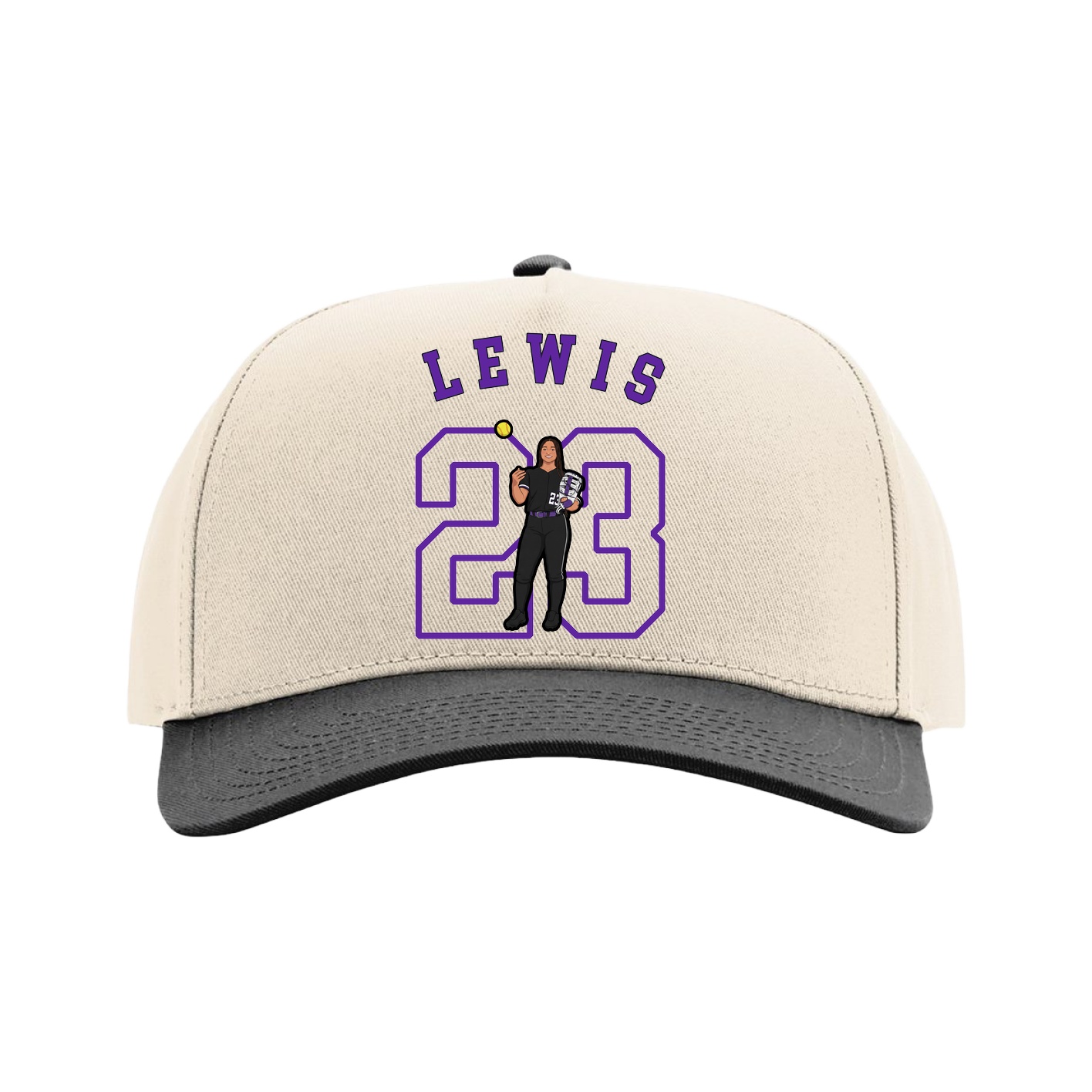 Full Fabric Five-Panel Champ Cap