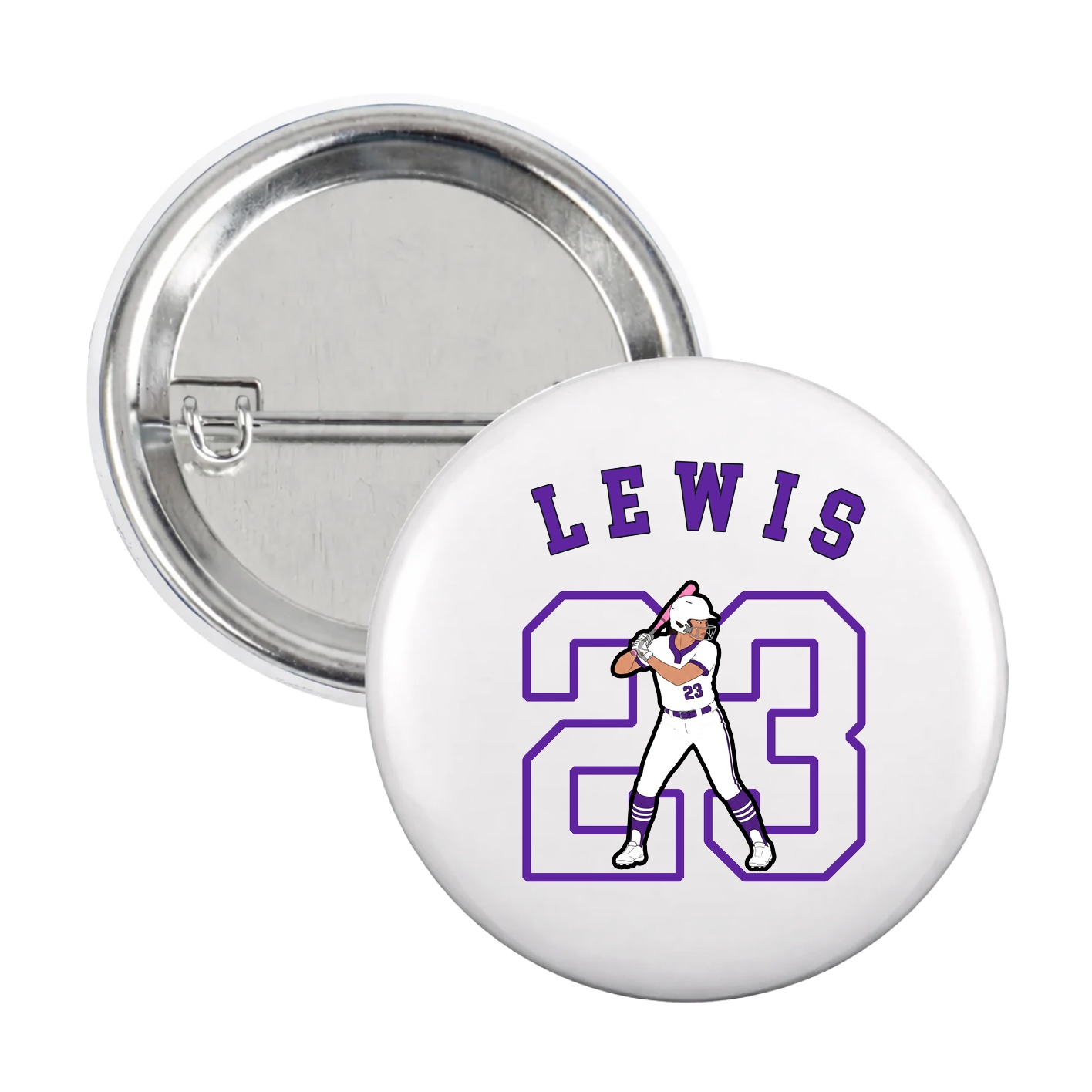 Game Day Button — Shirsey Arch in White