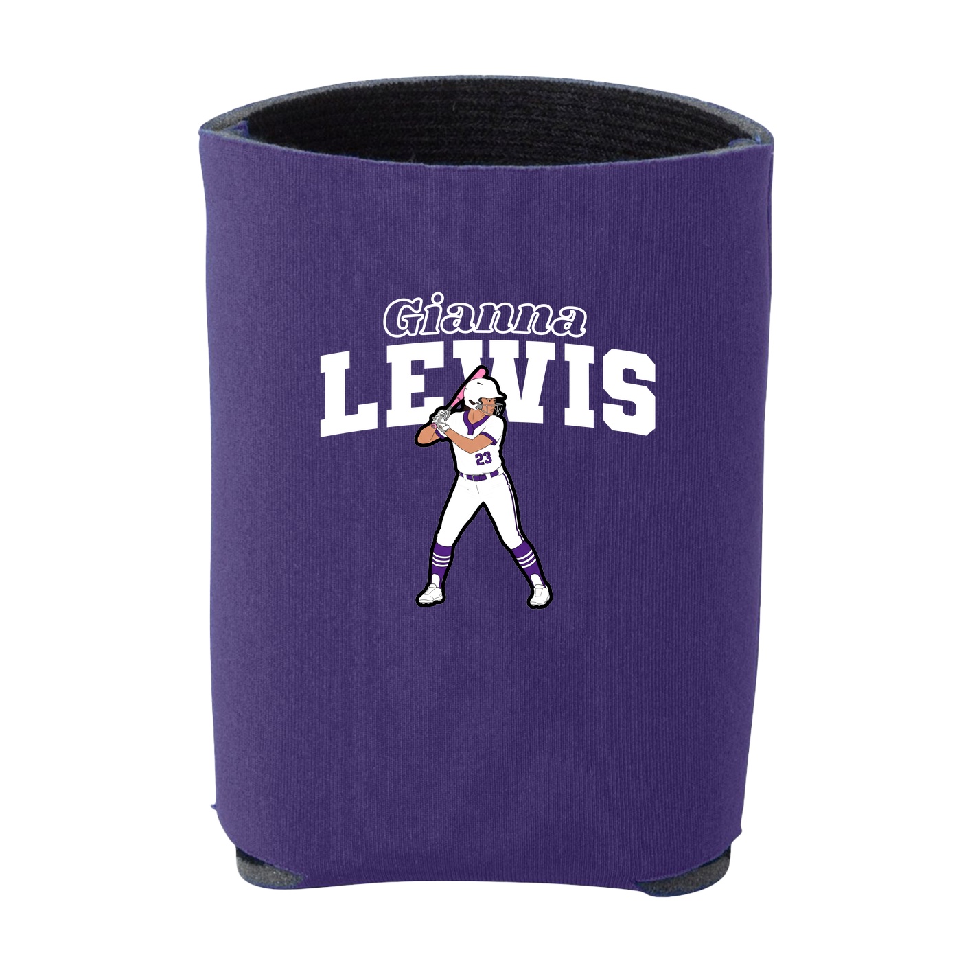Can Holder — Name Arch in Purple