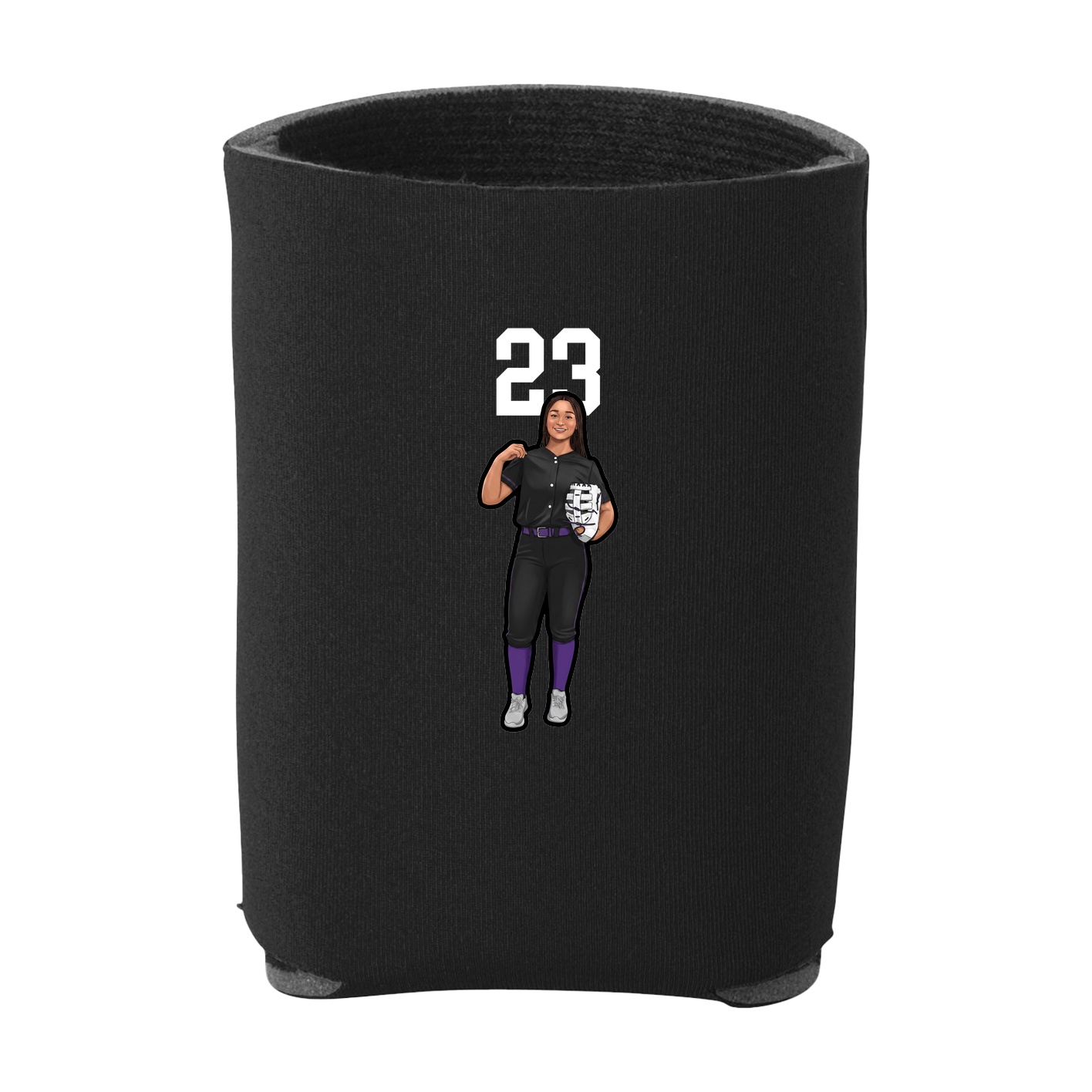 Can Holder — Number Top in Black