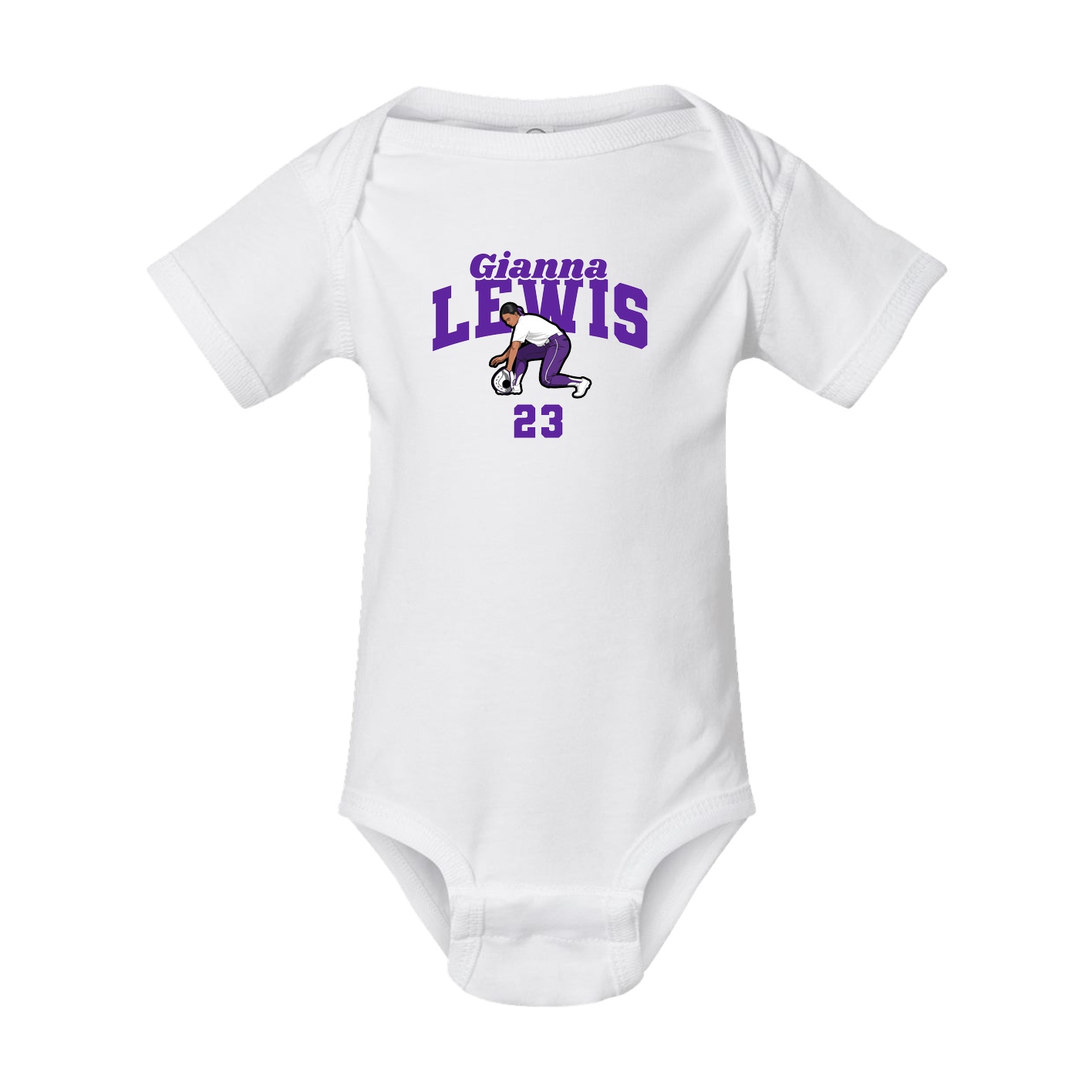 Baby Onesie — Signature Arch in White