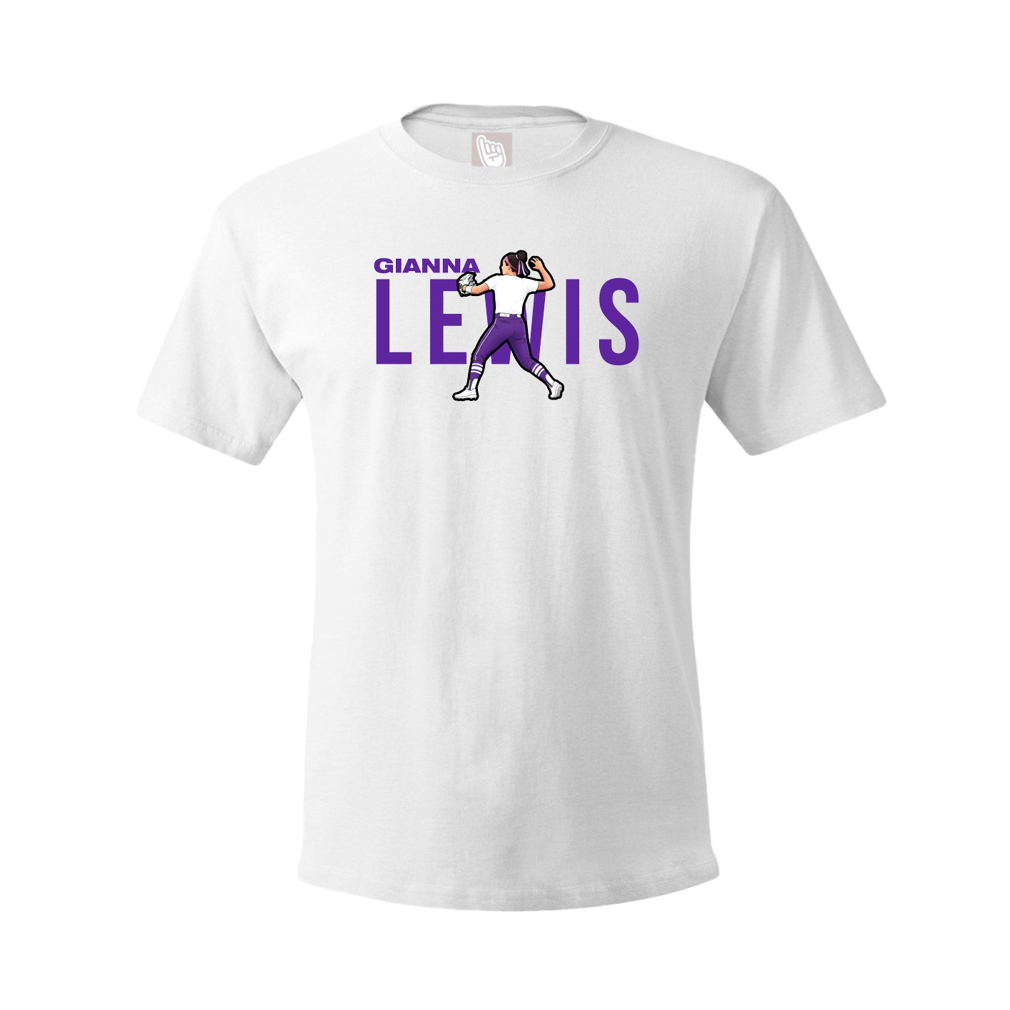 Tee — Player Name in White