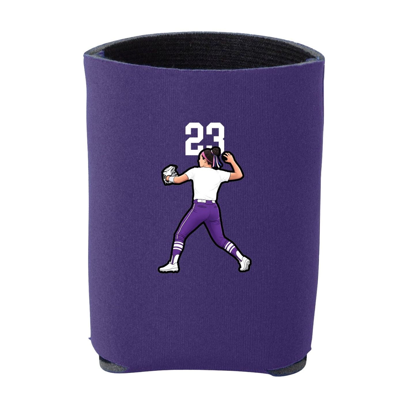 Can Holder — Number Top in Purple