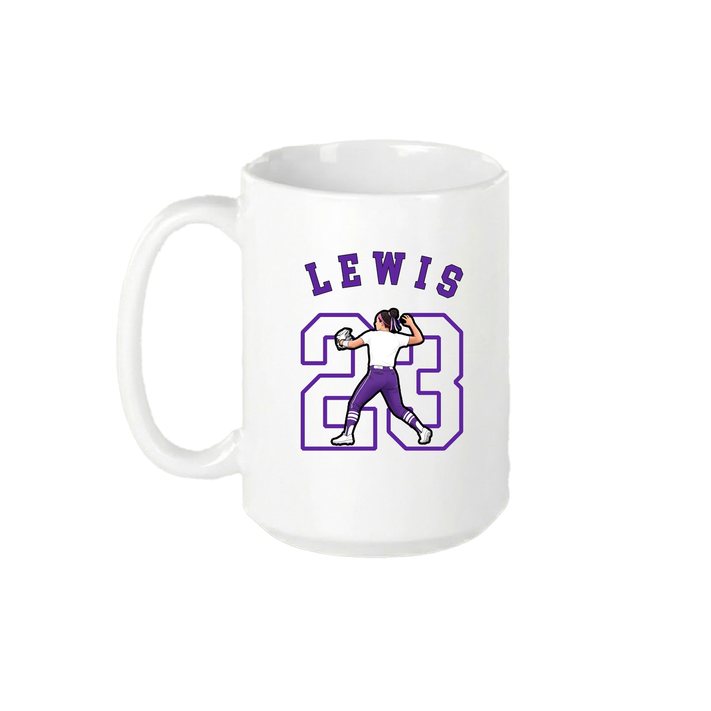 15oz Coffee Mug — Shirsey Arch in White