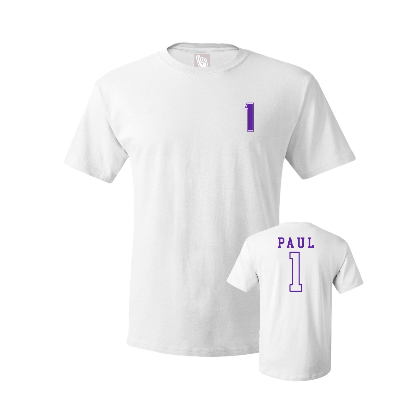 Tee — Chest Back in White