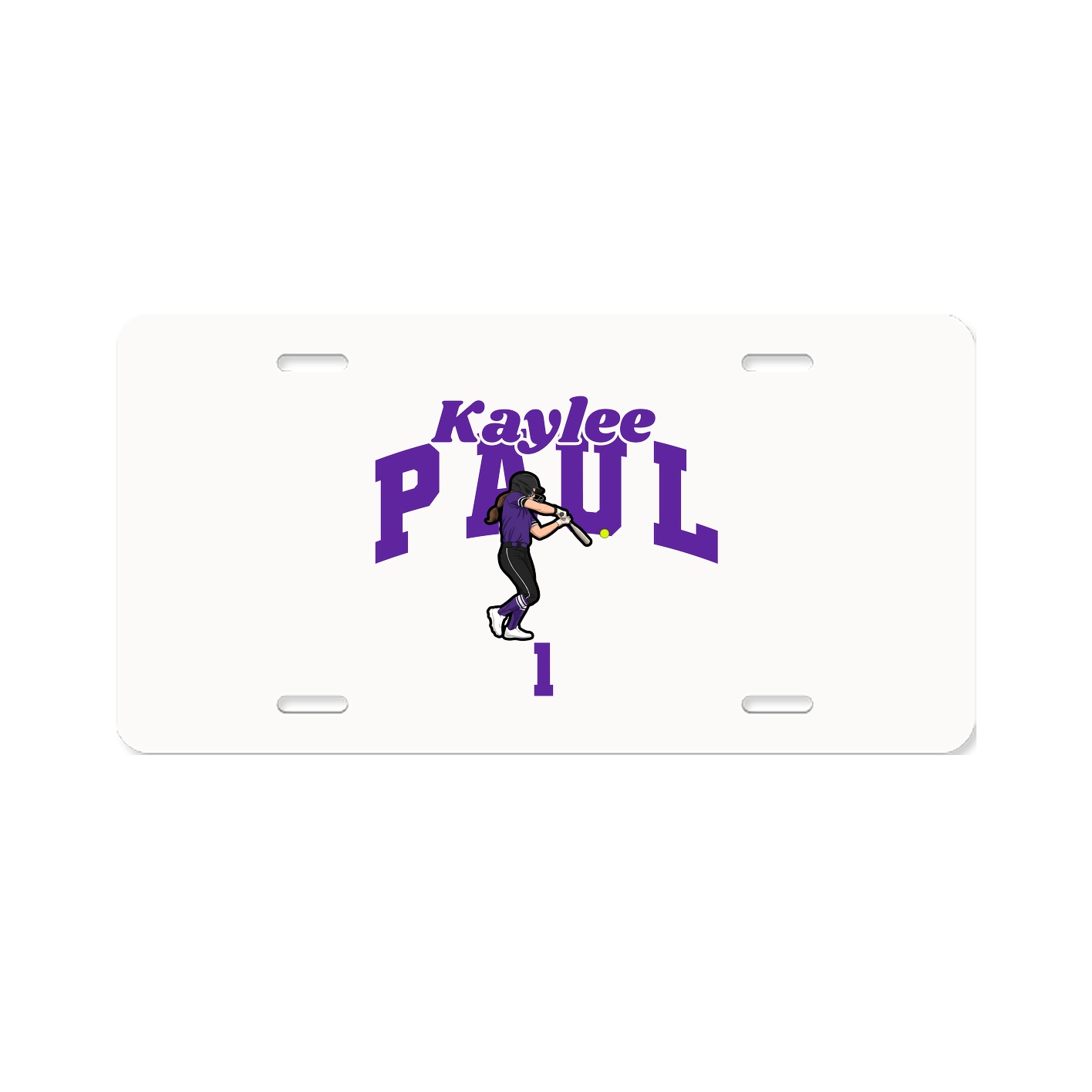 License Plate — Signature Arch in Classic
