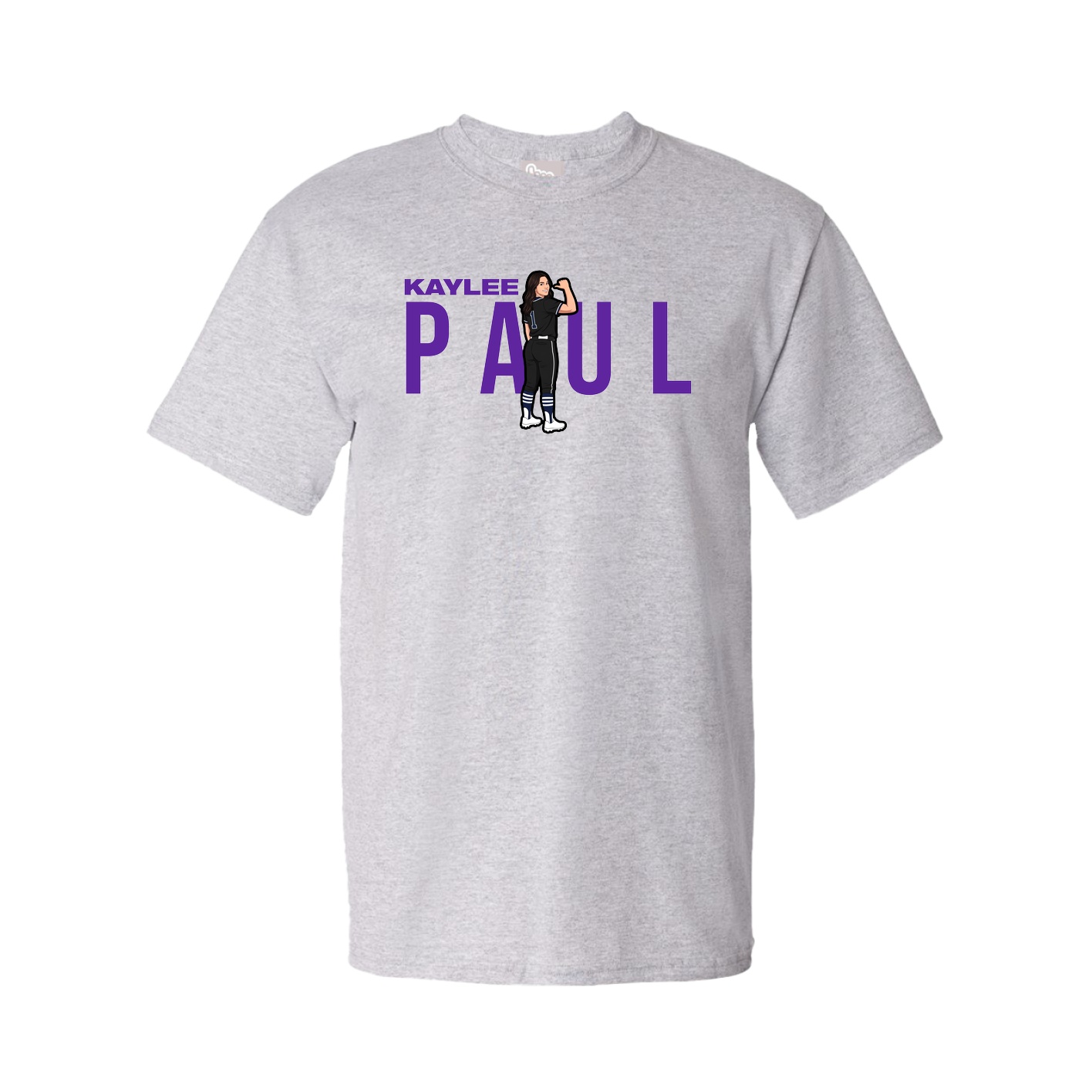 Tee — Player Name in Grey