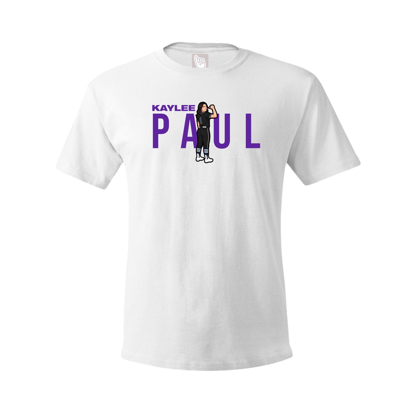 Tee — Player Name in White