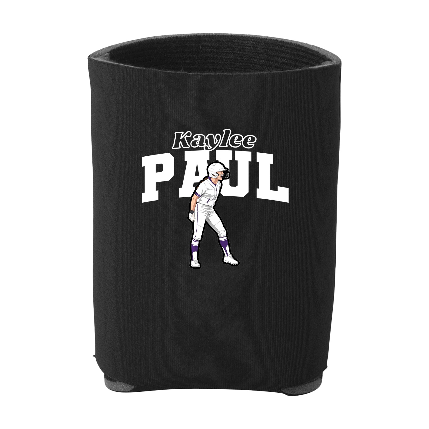 Can Holder — Name Arch in Black