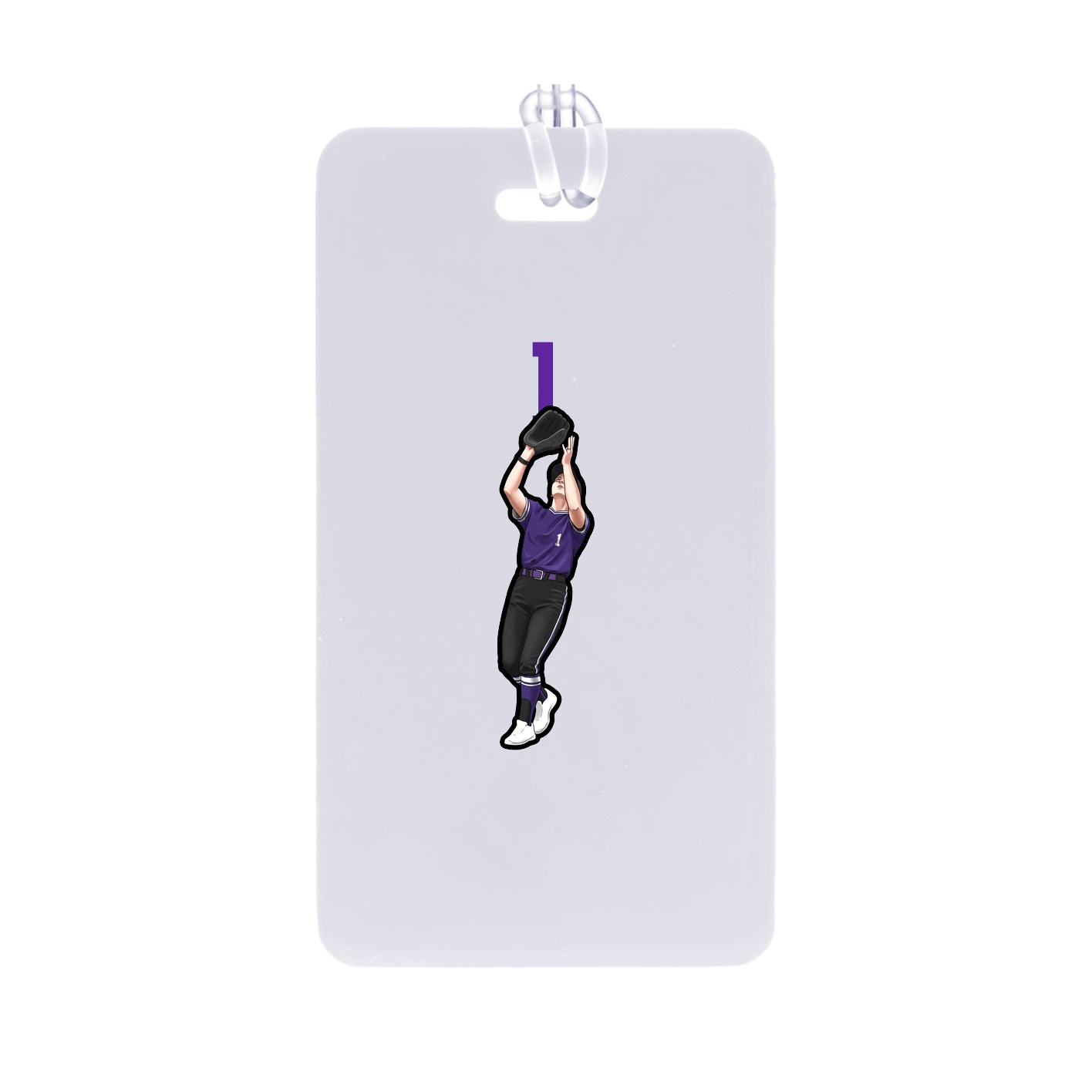 Bag Tag — Number Top in Classic