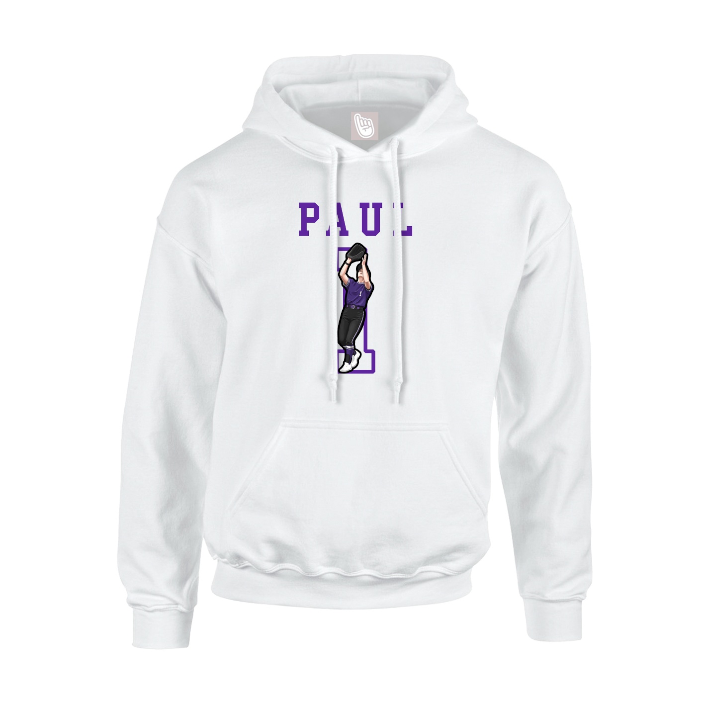 Hoodie — Shirsey in White