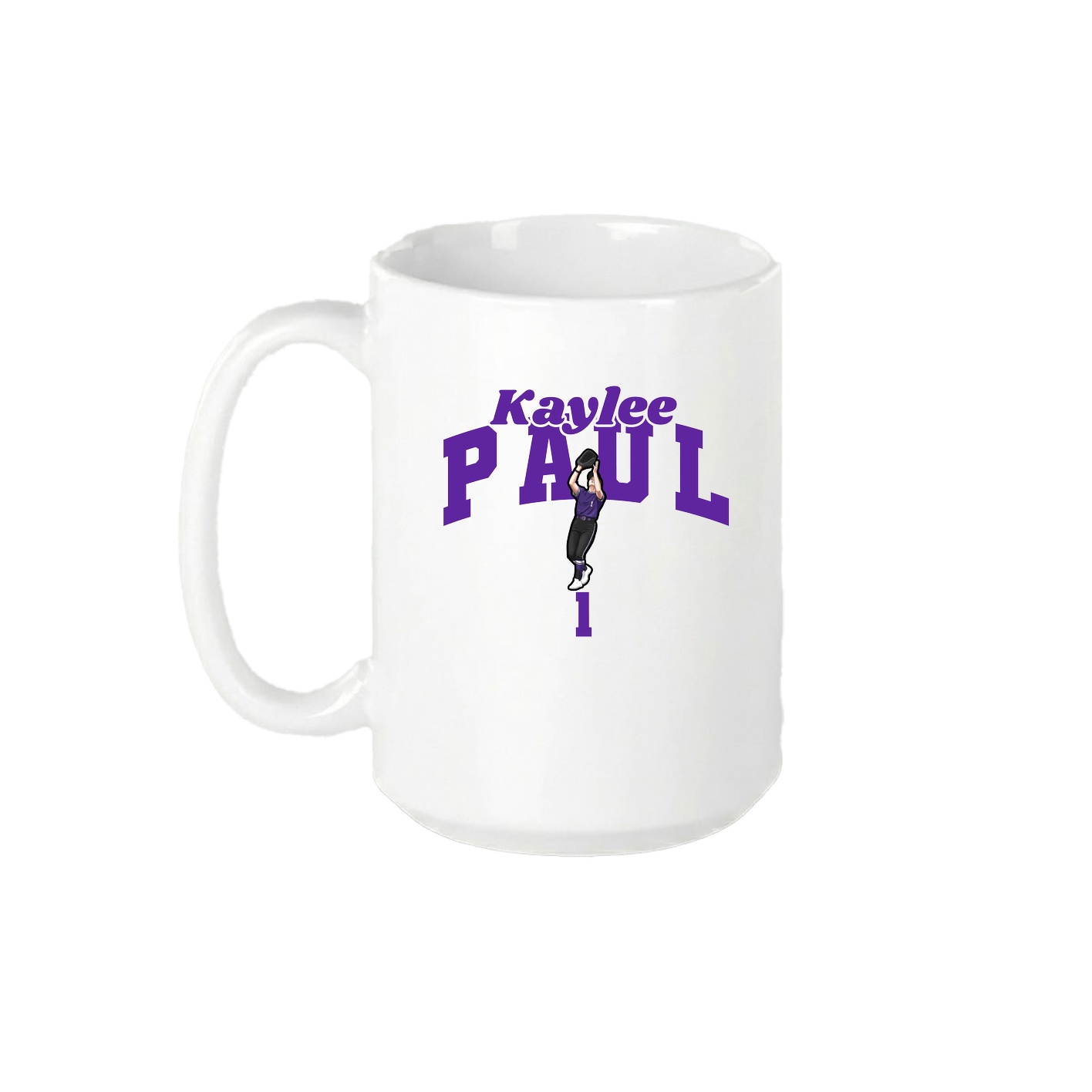 15oz Coffee Mug — Signature Arch in White