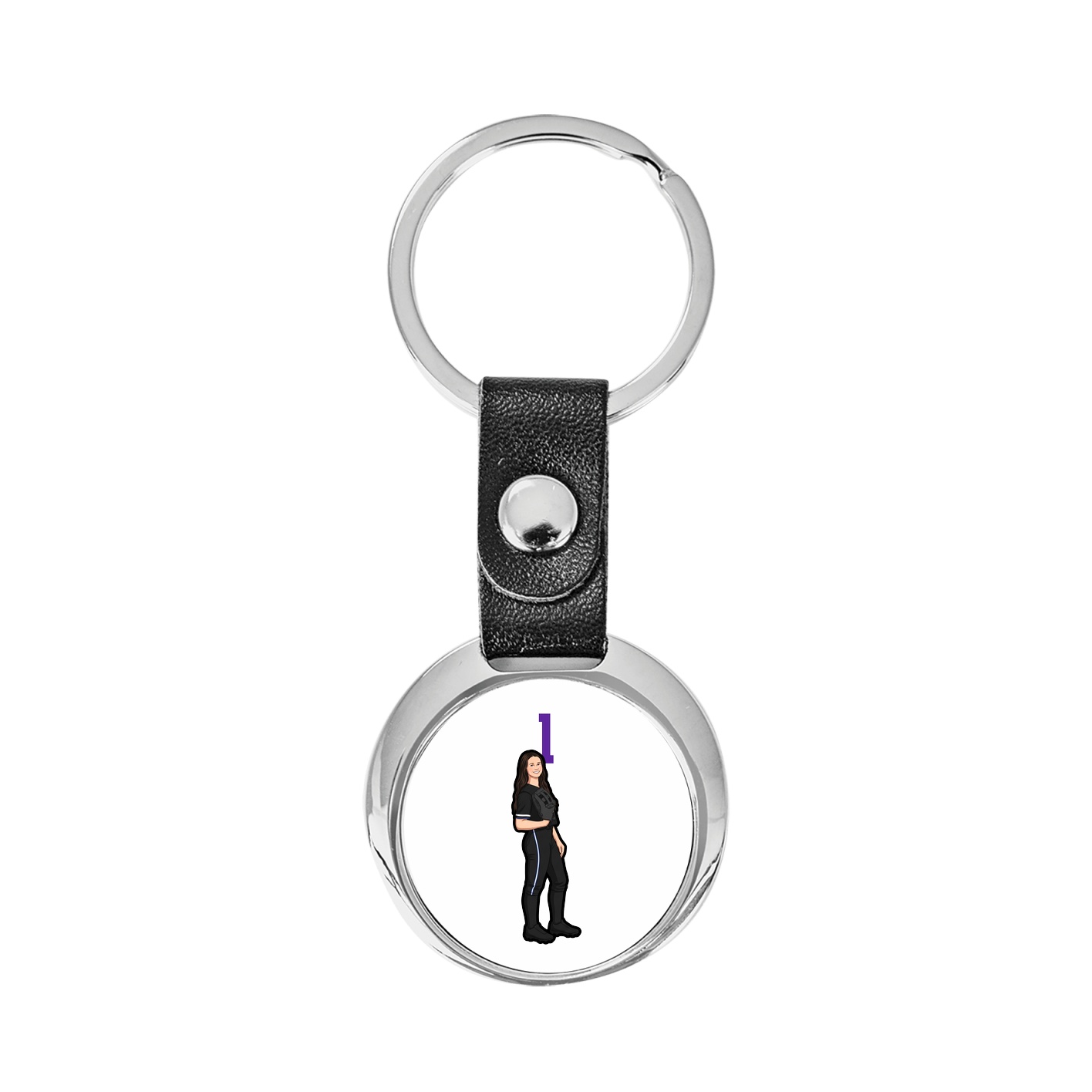 Key Chain — Number Top in Classic