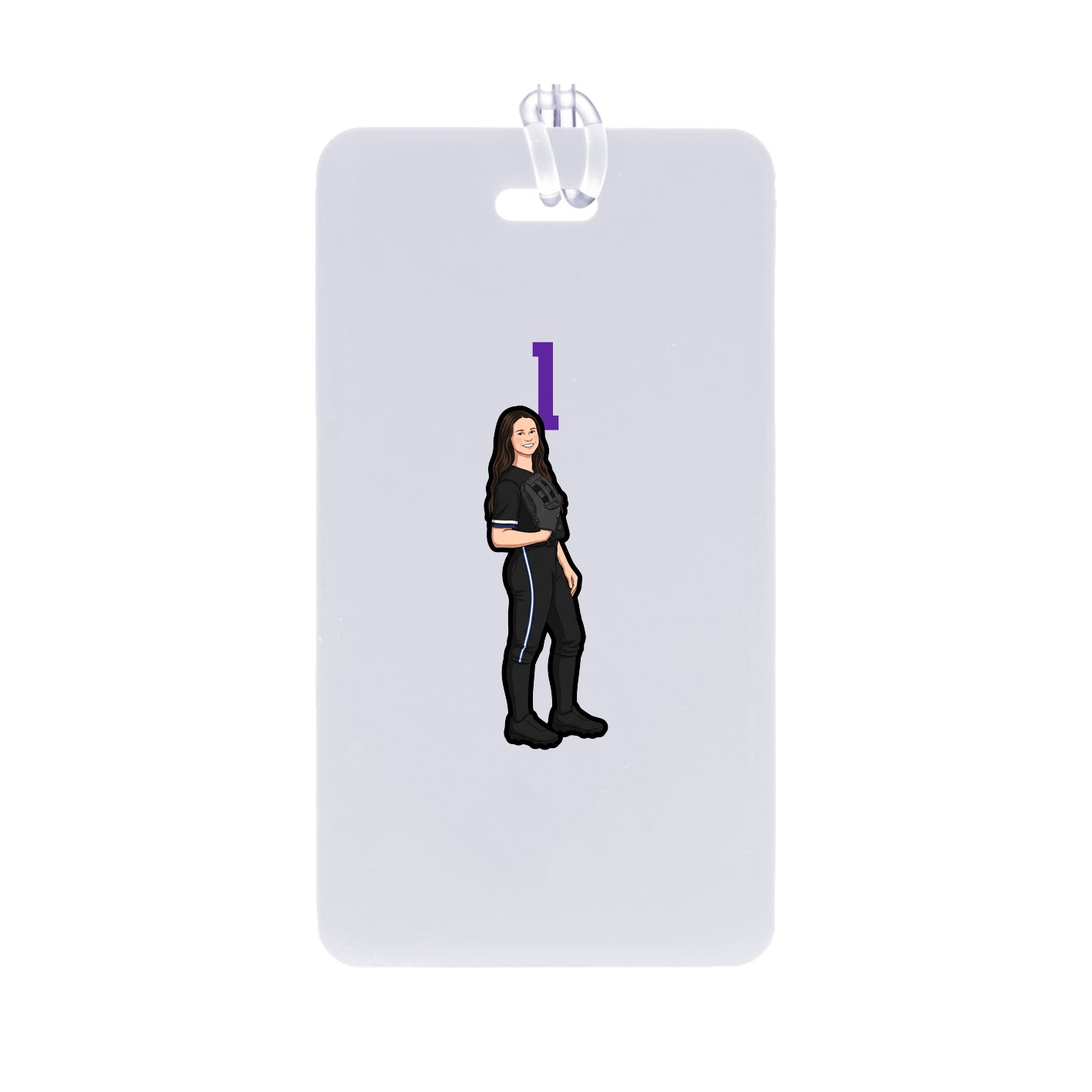 Bag Tag — Number Top in Classic