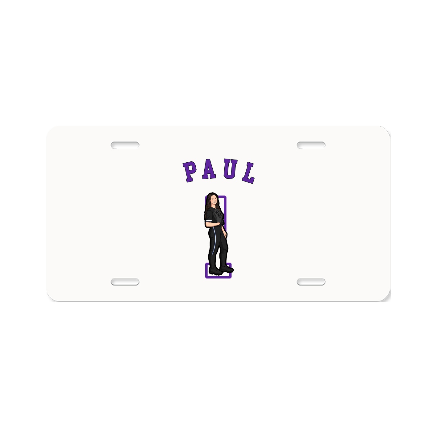 License Plate — Shirsey Arch in Classic