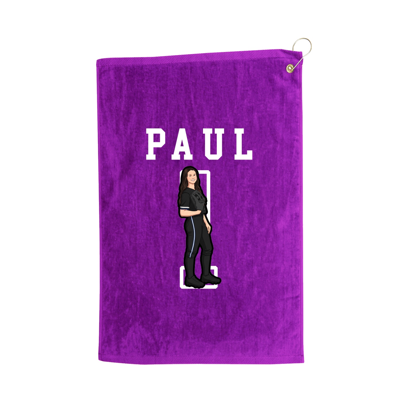 Golf Towel — Shirsey in Purple