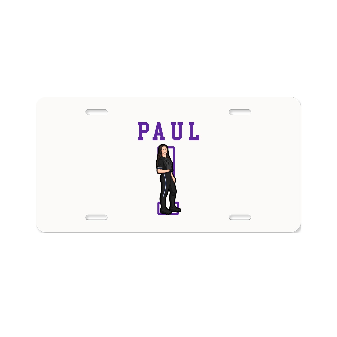 License Plate — Shirsey in Classic
