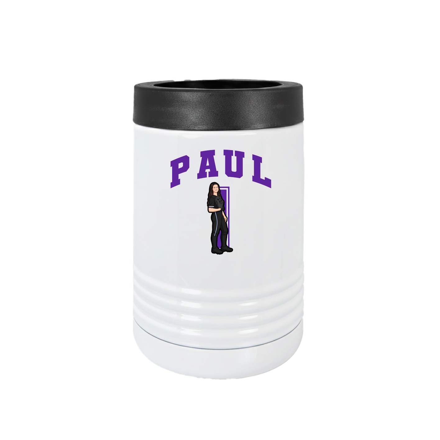 Beverage Holder — Number in White