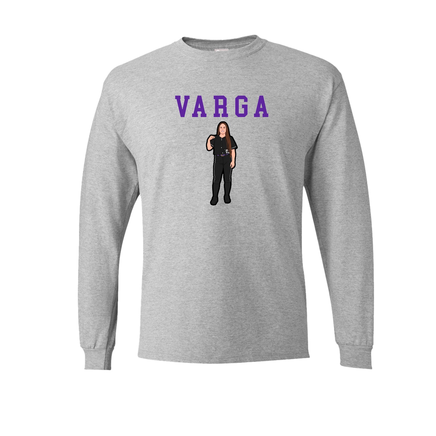 Long Sleeve Tee — Shirsey in Grey