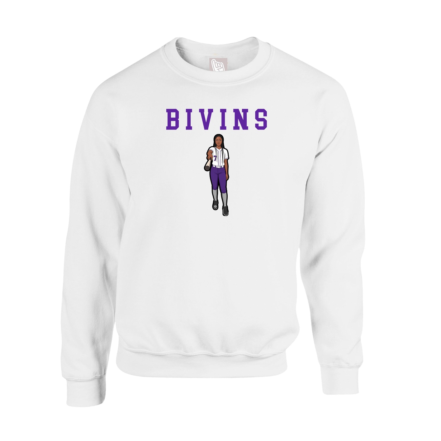 Fleece Crew — Shirsey in White