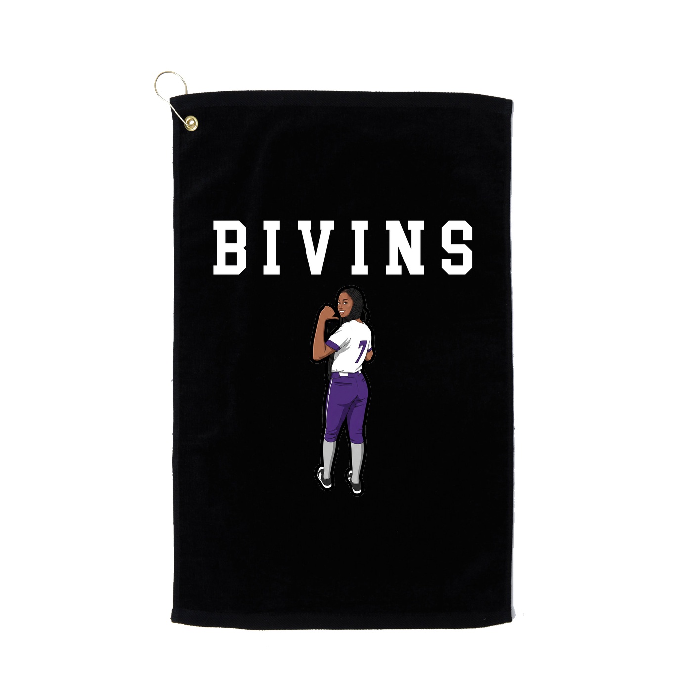 Golf Towel — Shirsey in Black