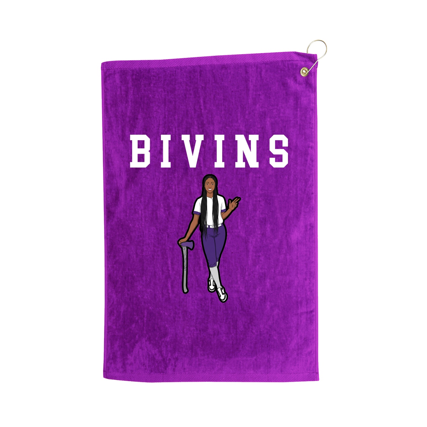 Golf Towel — Shirsey in Purple