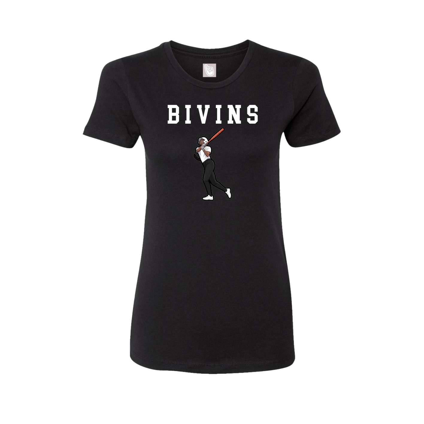 Fitted Women's Tee — Shirsey in Black
