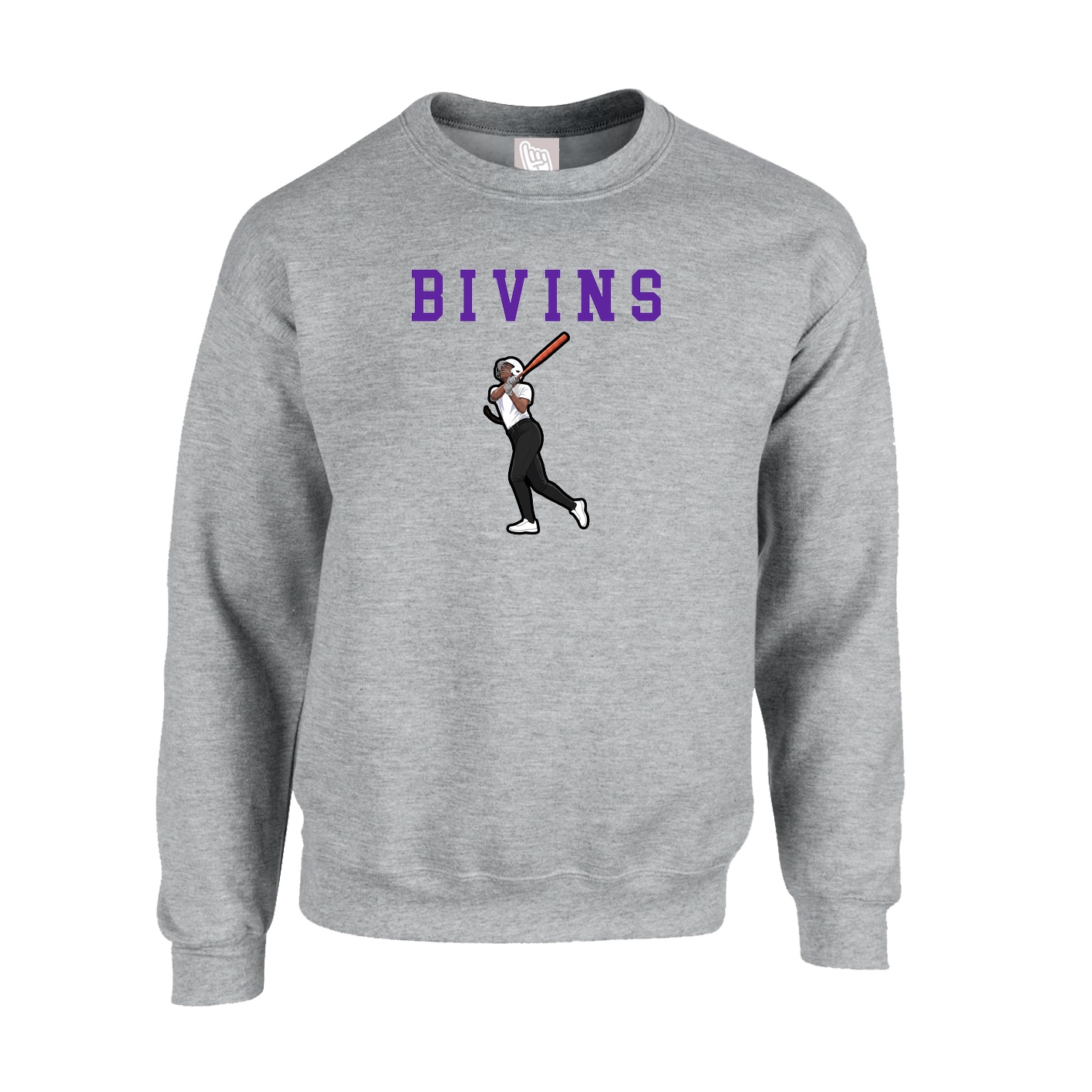 Fleece Crew — Shirsey in Grey