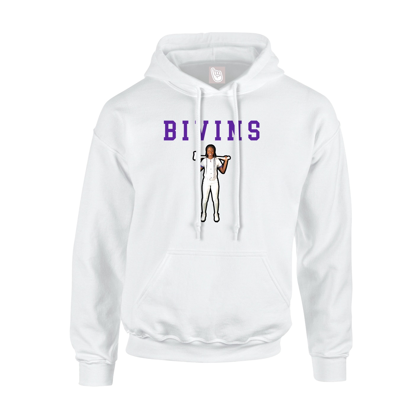 Youth Hoodie — Shirsey in White