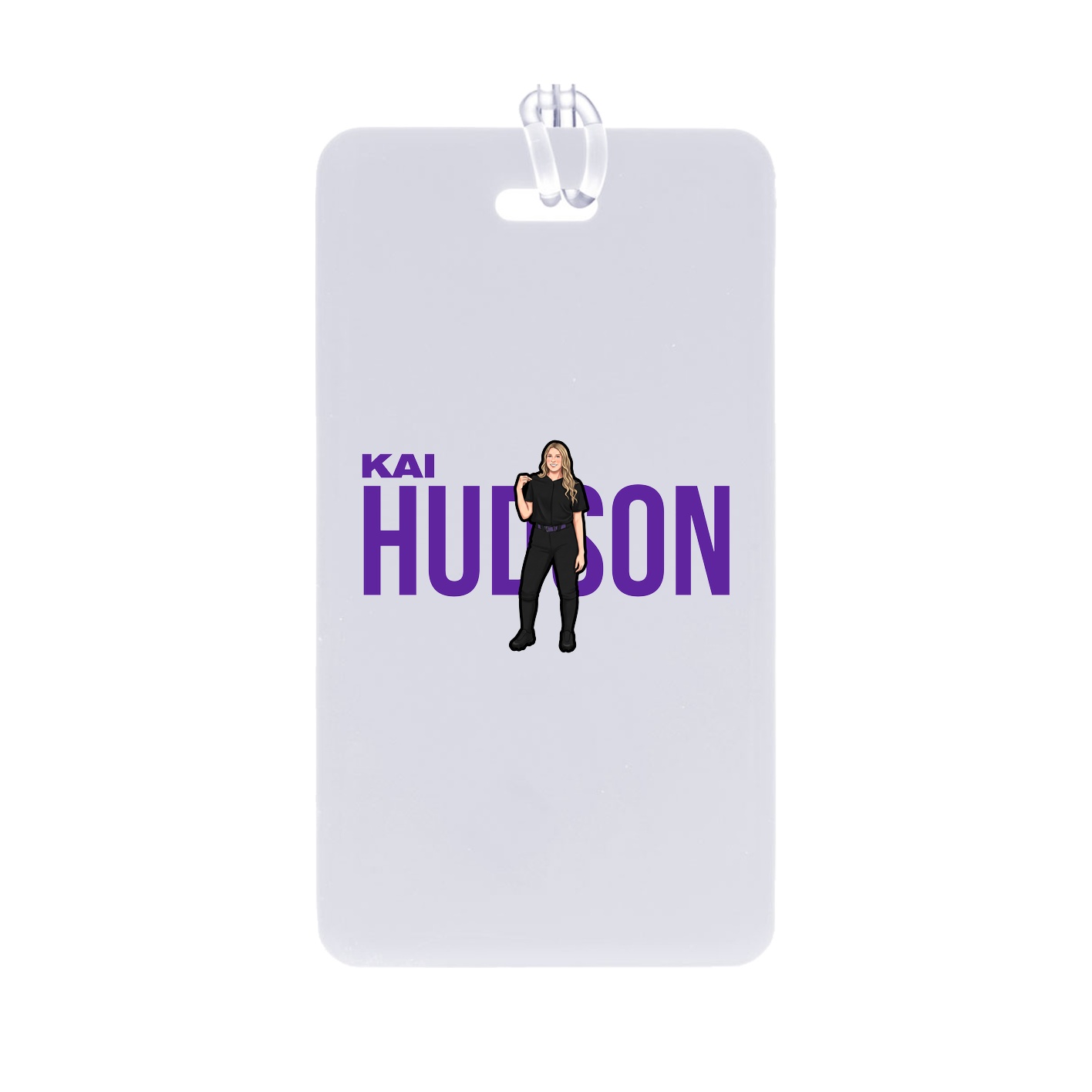 Bag Tag — Player Name in Classic