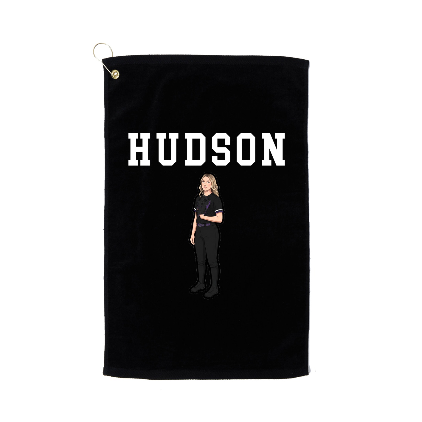 Golf Towel — Shirsey in Black