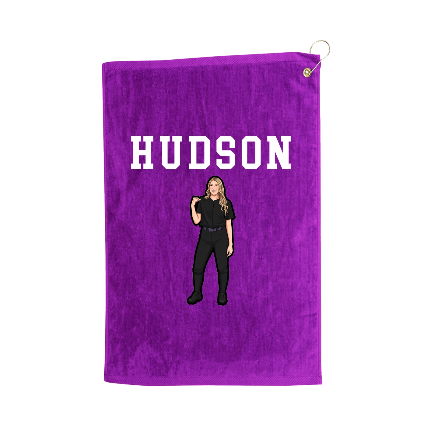 Golf Towel — Shirsey in Purple