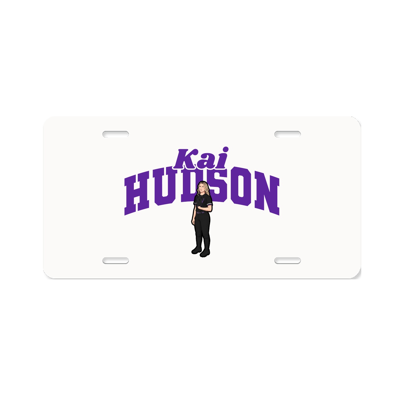 License Plate — Signature Arch in Classic