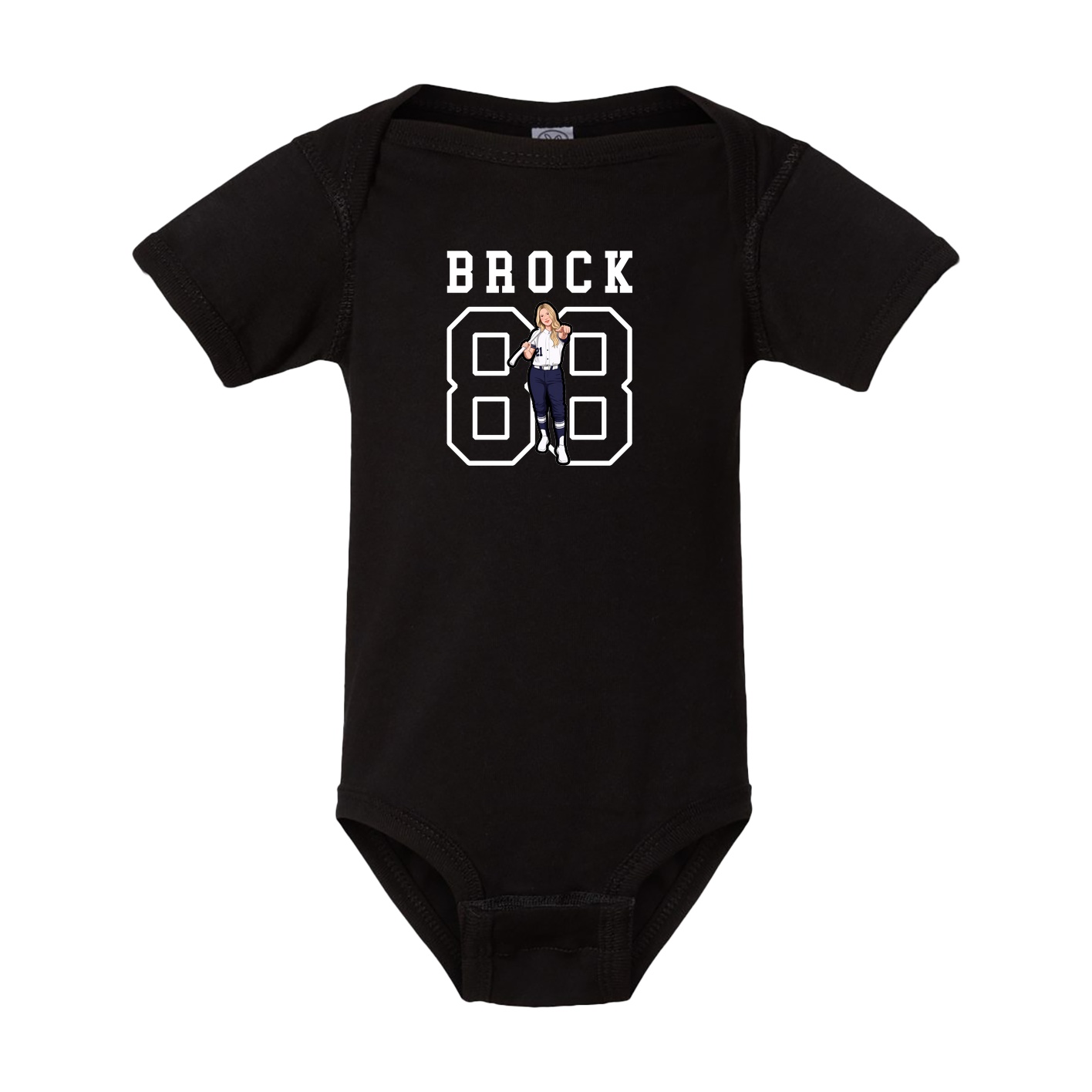 Baby Onesie — Shirsey in Black