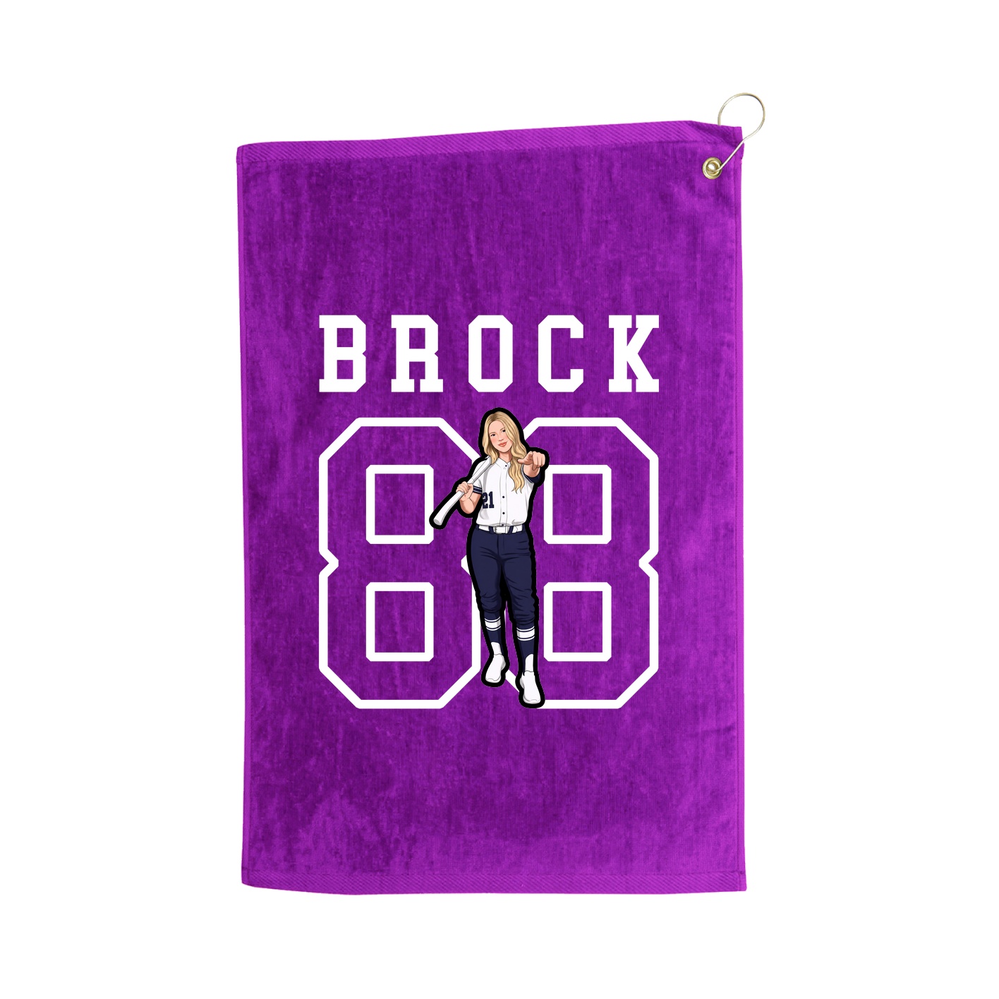 Golf Towel — Shirsey in Purple