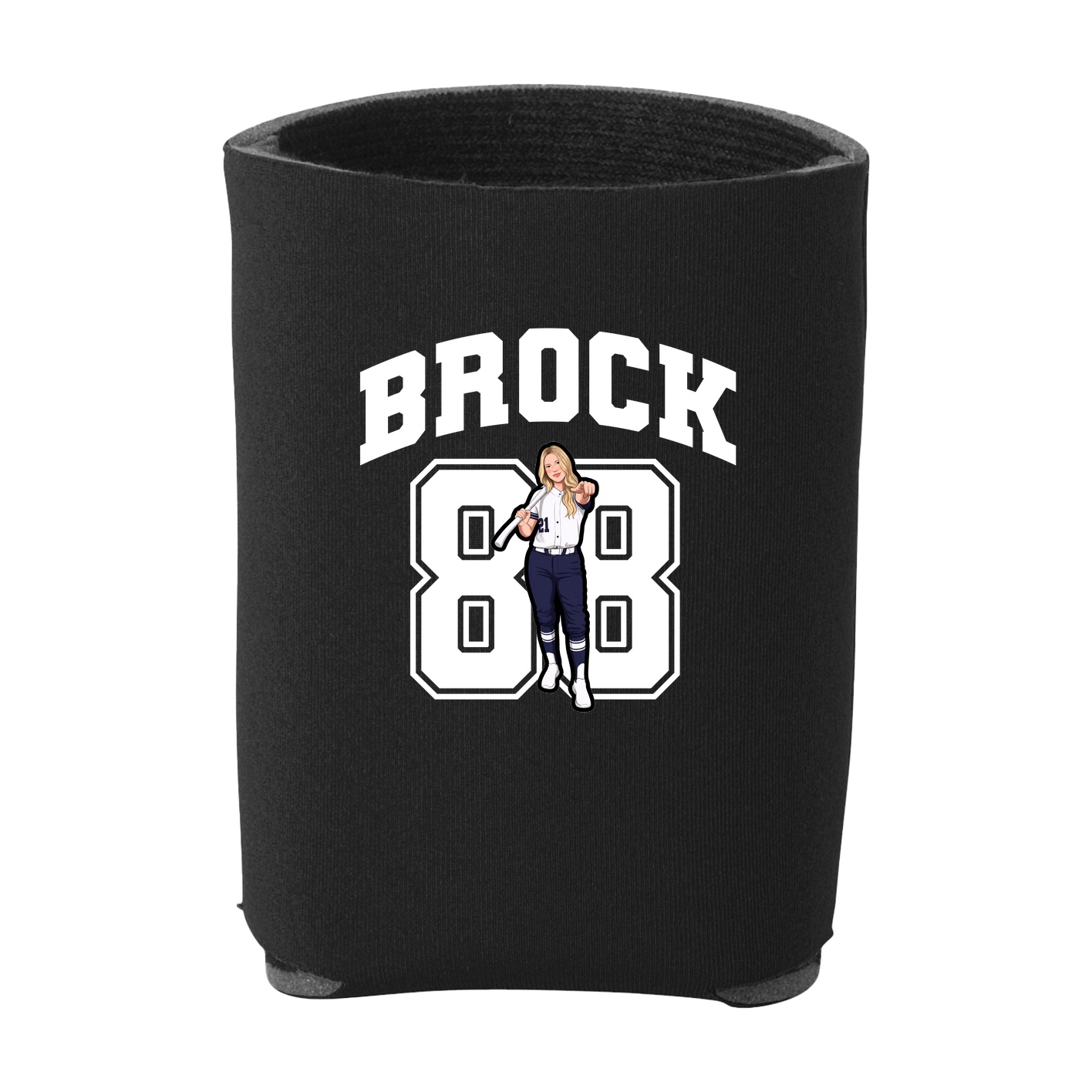 Can Holder — Number in Black