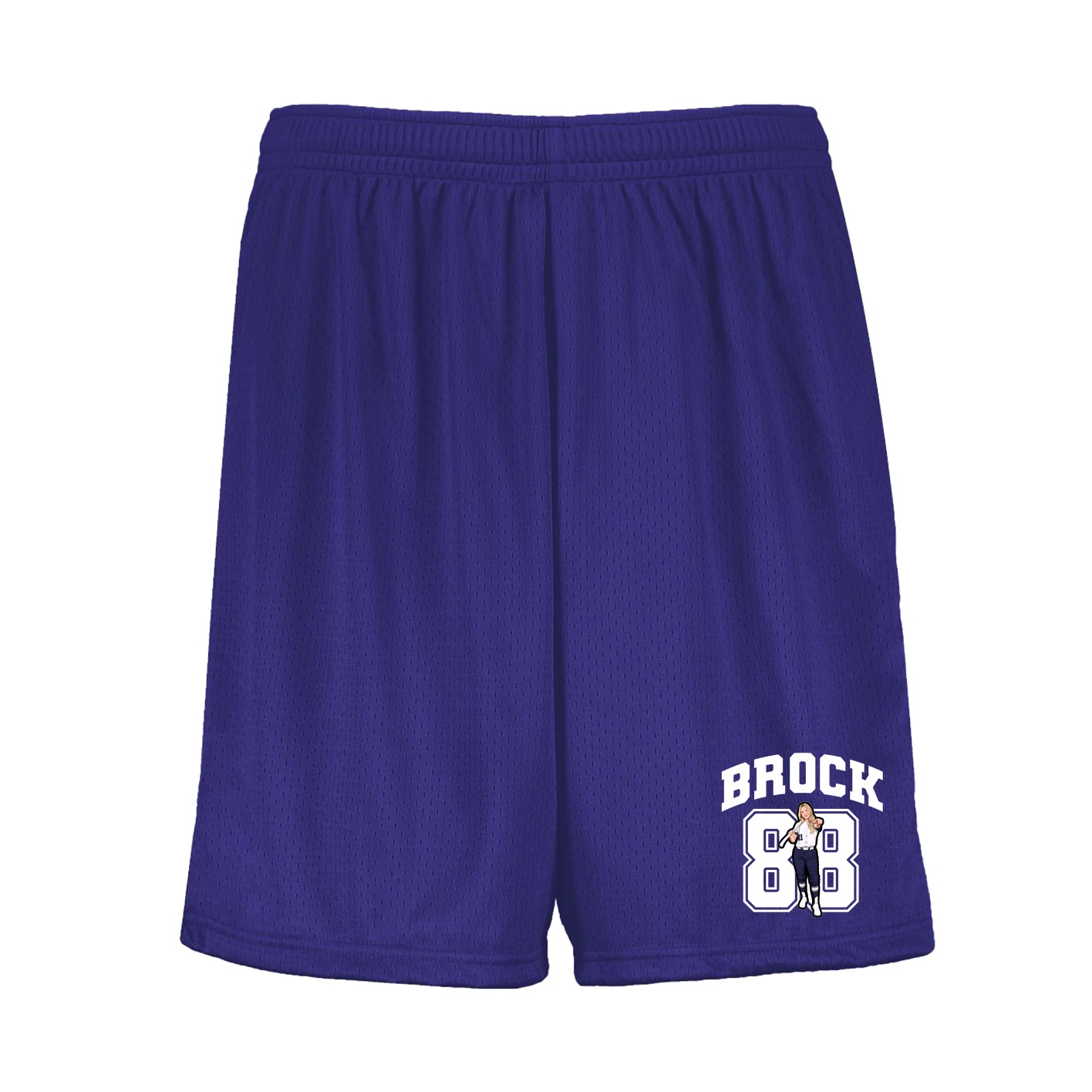 Shorts — Number in Purple