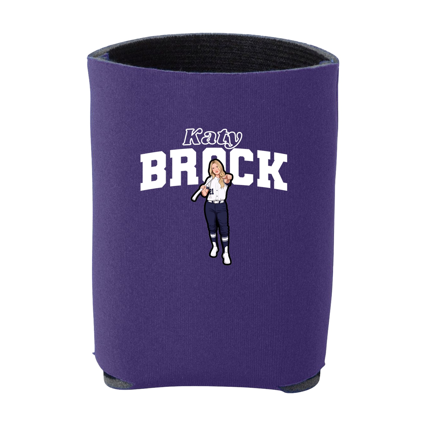 Can Holder — Name Arch in Purple