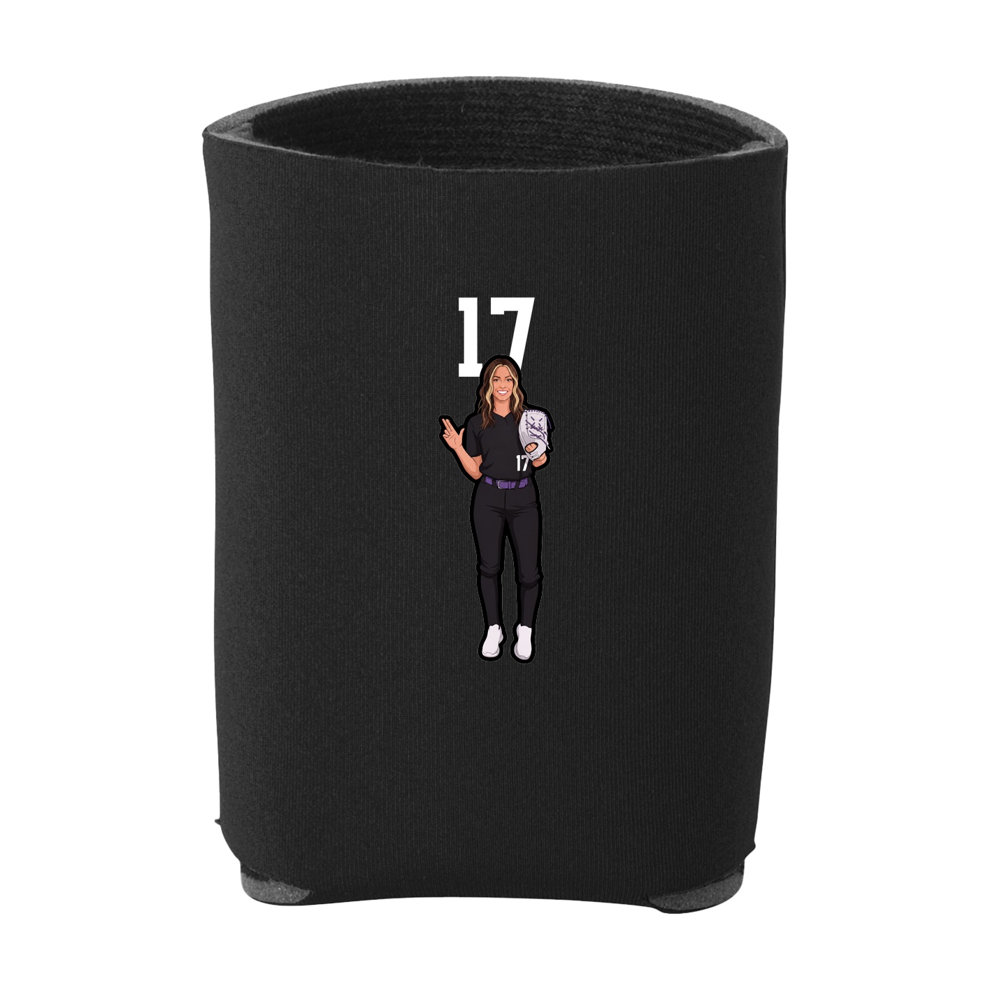 Can Holder — Number Top in Black