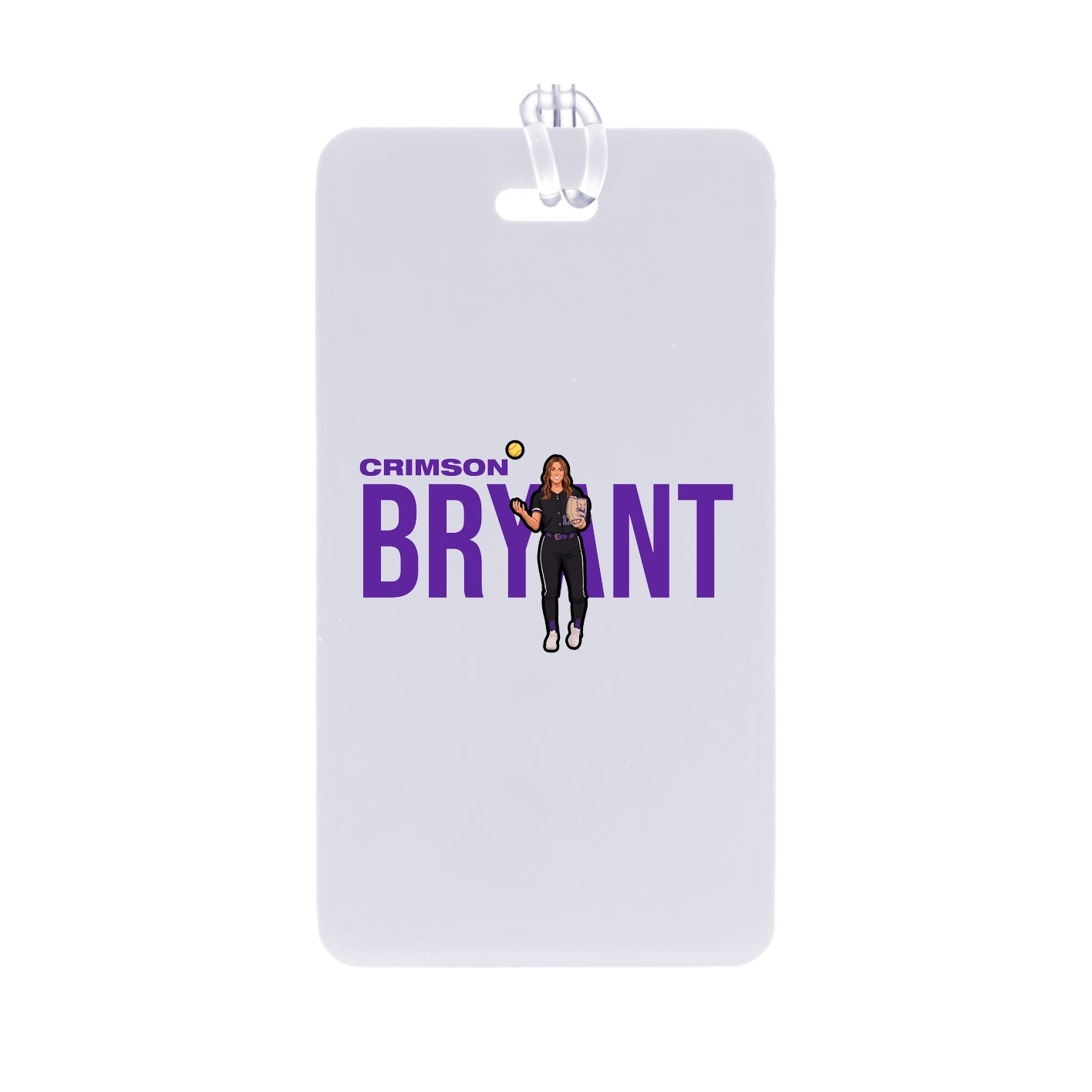 Bag Tag — Player Name in Classic