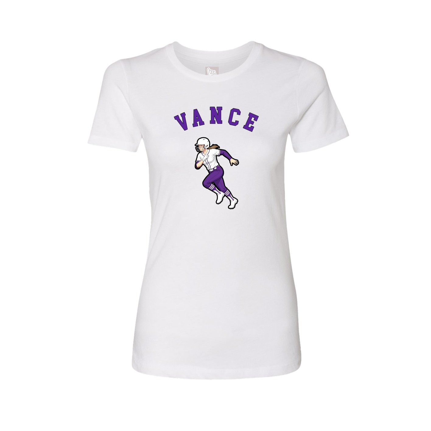 Womens Tee — Shirsey Arch in White