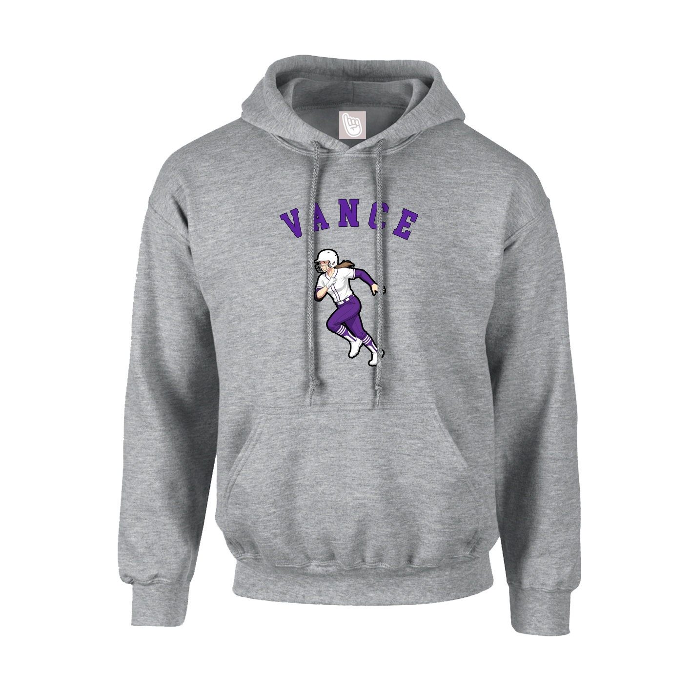 Hoodie — Shirsey Arch in Grey
