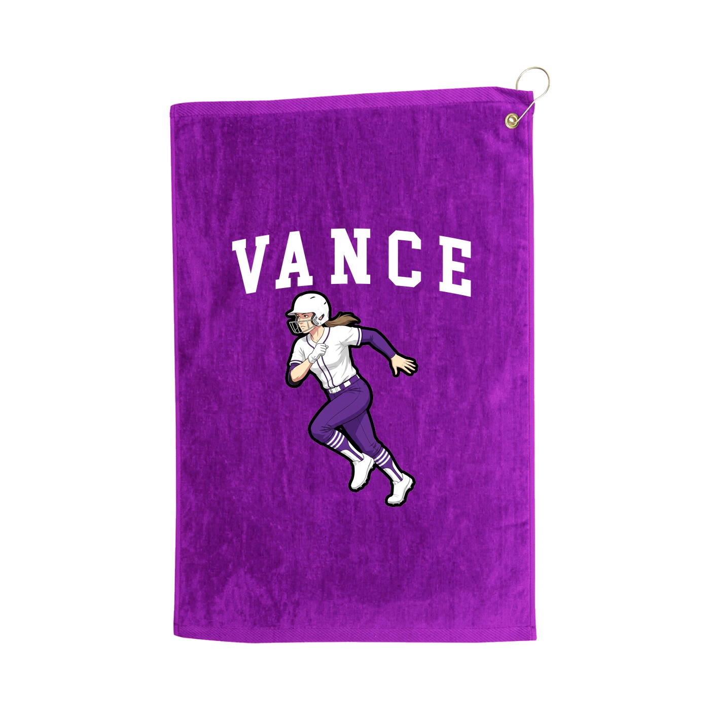 Golf Towel — Shirsey in Purple