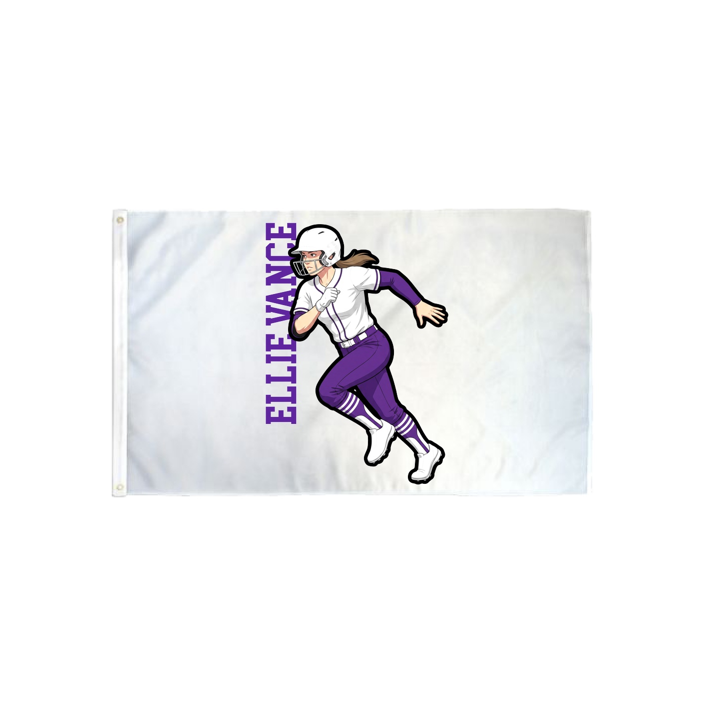 3x5 Flag — Name Vertical in Classic