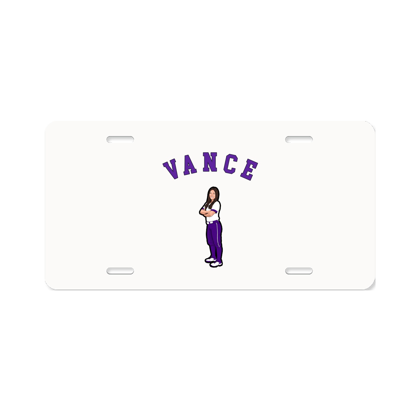 License Plate — Shirsey Arch in Classic