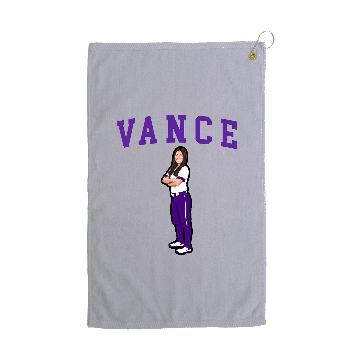 Golf Towel — Shirsey in Grey