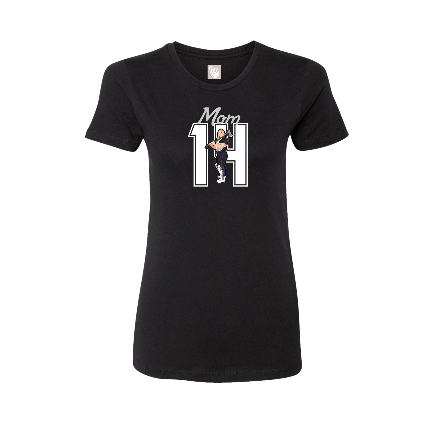 Womens Tee — Mothers Day Shirsey in Black
